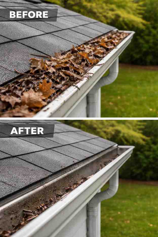 Professional gutter cleaning service in Bowling Green, KY