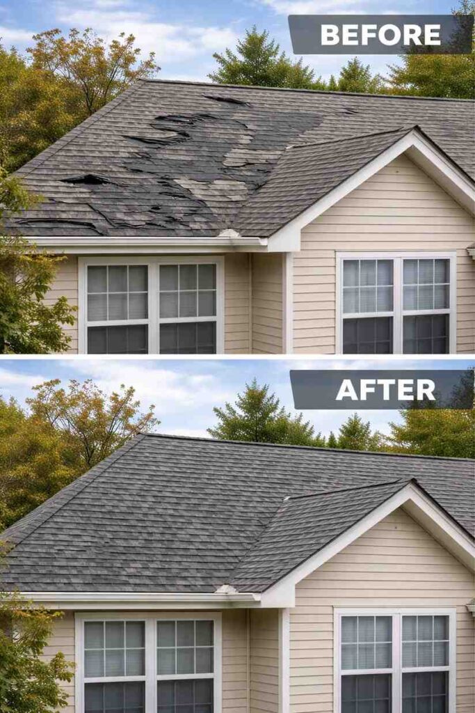 Roof repair in Bowling Green by experienced local handyman team